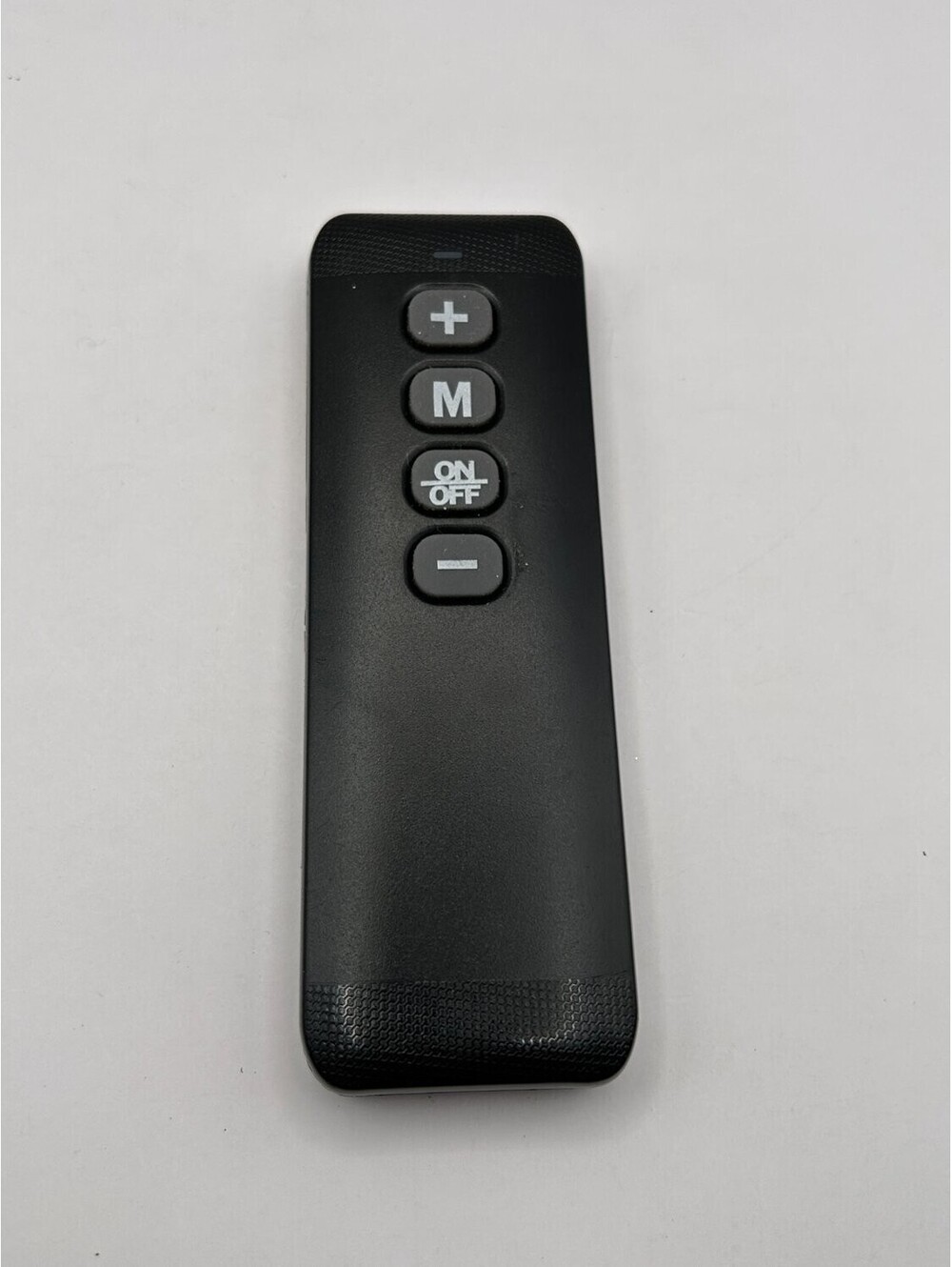 Black Handheld Remote Control 4 Button ON Off Mode Plus Minus Wireless